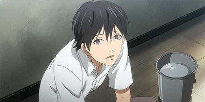 Kakeru looking up
