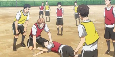 Kakeru on ground