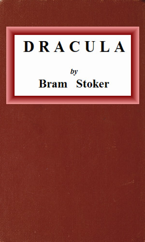 Project Gutenberg Dracula cover