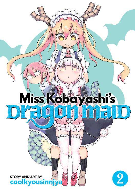 Miss Kobayashi's Dragon Maid Volume 2 cover