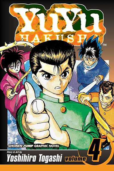 Yu Yu Hakusho Volume 4 cover